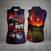 Maxcorners Golf Like Big Putts Golf Shirt For Jessica