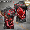 Maxcorners Skull Smoke Bowling Jersey Multicolor Options Personalized Name, Team Name 3D Shirt
