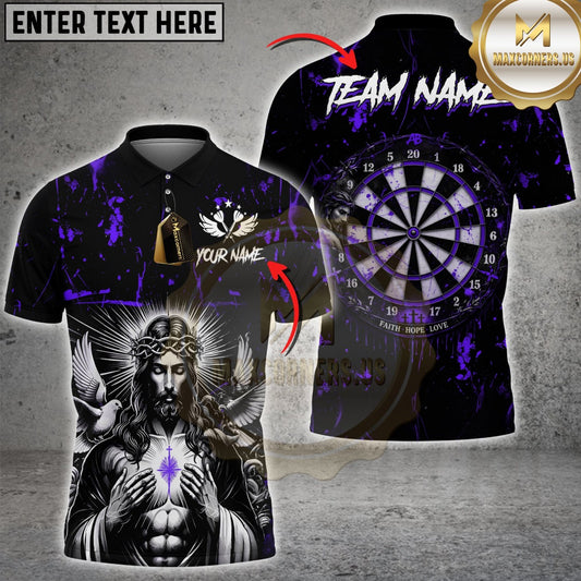 Maxcorners Bowling Sacred Jesus Christ Blood Multicolor Customized Name, Team Name 3D Shirts