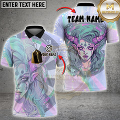 Maxcorners Darts Mystic Elf Multicolor Customized Name, Team Name 3D Shirts