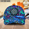 Maxcorners Darts Graffiti Gunners Darts Jersey  Multicolor Option Personalized Name 3D Cap