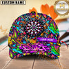 Maxcorners Darts Graffiti Gunners Darts Jersey  Multicolor Option Personalized Name 3D Cap
