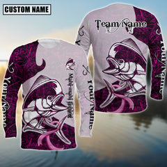 Maxcorners Mahi-Mahi Ocean Hunter Sun Protection Personalized Name, Team Name 3D Long Sleeve Shirt