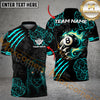 Maxcorners Billiard Flaming Panther 8 Ball-Pool Multicolor Customized Name, Team Name 3D Shirt