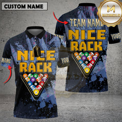 Maxcorners Billiard Nice Rack Personalized Name 3D Unisex Shirt6