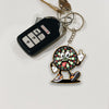 Maxcorners Darts Funny Dartboard Mascot 3D Keychain And Ornament