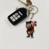 Maxcorners Darts Cool Dartboard Head Character 3D Keychain And Ornament