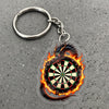Maxcorners Darts Fire Dragon Dartboard 3D Keychain And Ornament