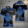 Maxcorners Darts Leopard Cartoon Character Design Multicolor Customized Name, Team Name 3D Shirts