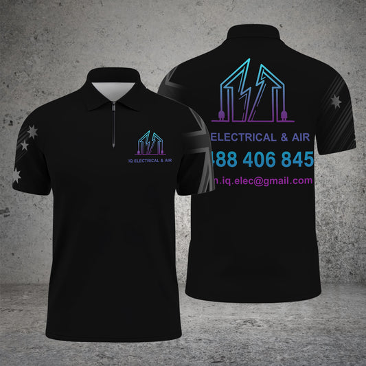 MaxCorner Customized Name Multicolor Custom 3D Polo Shirt For Sean