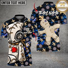 Maxcorners Voodoo Doll Darts Master Team Jersey Multicolor Personalized Name 3D Unisex Shirt
