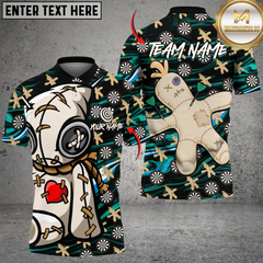 Maxcorners Voodoo Doll Darts Master Team Jersey Multicolor Personalized Name 3D Unisex Shirt