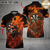 Maxcorners Darts Skull Fire Roses Multicolor Customized Name, Team Name 3D Shirts