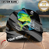 Maxcorners Fishing Jumping Water Splash Graphic Personalized 3D Cap