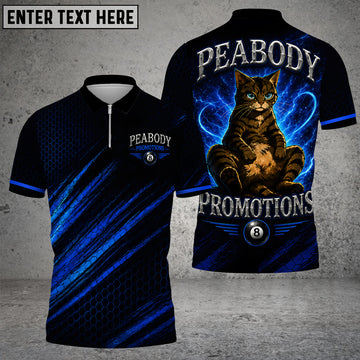 Maxcorners Peabody 8 Ball Cat 3D Shirt For Stefan