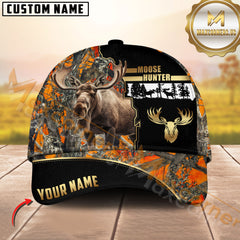 Maxcorners Premium Hunting Orange Camouflage 3D Full Print Cap Best Gift For Hunter (Deer/Turkey/Elk/Racoon/Moose/Duck)
