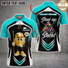 Maxcorners Billiard 9-Ball Pool Shut Up and Shoot Multicolor Customized Name, Team Name 3D Shirt