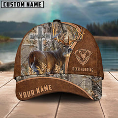 Maxcorners Deer Hunting Cross Camouflage Pattern Multicolor Option Personalized 3D Cap