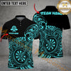 Maxcorners Darts Tribal Wave Multicolor Customized Name, Team Name 3D Shirts