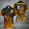 Maxcorners Darts Bee Dartboard Personalized Name 3D Unisex Shirt