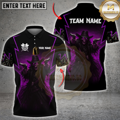 Maxcorners Darts Dark Cowboy Dual Guns Multicolor Customized Name, Team Name 3D Shirts