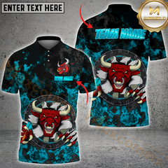 Maxcorners Darts Redbull Multicolor Options Personalized Name, Team Name 3D Shirt