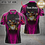 Maxcorners Billiard Funny Cowhand Multicolor Options Personalized Name, Team Name 3D Shirt