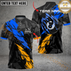 Maxcorners 8 Pool Crack Billiard Jersey Multicolor Option Customized Name, Team Name 3D Polo Shirt