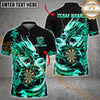 Maxcorners Darts Dragon Golden Attire Multicolor Options Personalized Name, Team Name 3D Shirt