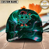 Maxcorners Darts Cartoon Neon Style Multicolor Options Personalized Name, Team Name 3D Cap