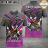 Maxcorners Bowling Hunter I'm On Strike Multicolor Options Personalized Name, Team Name 3D Shirt