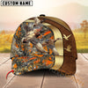 Maxcorners Premium Hunting Orange Camouflage 3D Full Print Cap Best Gift For Hunter (Deer/Moose/Boar/Turkey/Elk/Duck)
