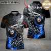 Maxcorners Ball 8 Wolf Billiard Jersey Multicolor Options Personalized Name, Team Name 3D Polo Shirt