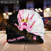 Maxcorners Bowling Ball & Pins Luxury Crown Multicolor Option Personalized Name 3D Cap
