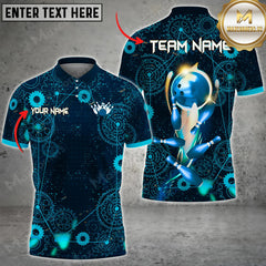 Maxcorners Ball And Pins Gear Bowling Jersey Multicolor Options Personalized Name, Team Name 3D Shirt