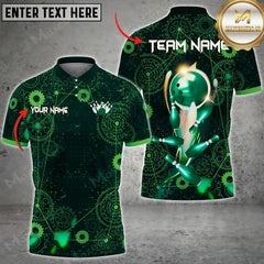 Maxcorners Ball And Pins Gear Bowling Jersey Multicolor Options Personalized Name, Team Name 3D Shirt