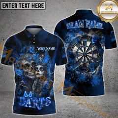 Maxcorners Darts Gothic Romanc Multicolor Options Personalized Name, Team Name 3D Shirt