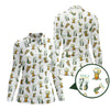 Maxcorners Funny Pattern Cocktail Golf Polos, Men Golf Shirt, Golf Gift For Golfers