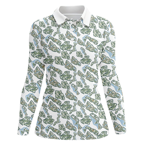 Maxcorners Men’s Camo Golf Shirt, Camo Golf Polos, Golf Gift For Golfers, Pattern Crazy Golf Shirts