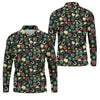 Maxcorners Leprechaun Hats Gold Coins Pot St Patrick's Day Shamrock Golf Shirt, Polo Shirts For Men, Golf Shirts For Men