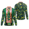 Maxcorners Funny St Patrick's Day Shamrock Golf Shirt, Golf Tops For Men, Polo Shirts For Men, Golf Shirts For Men