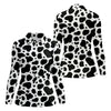 Maxcorners Cowhide Pattern Golf Shirt, Western Ranch Inspired Design, Golf Shirt For Women LM1507