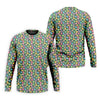 Maxcorners St Patrick's Day Lucky Charms Green Golf Shirt, Cute Golf Outfit, Polo Shirts For Men, Golf Shirts For Men