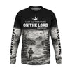 Maxcorners Cast All Your Cares on the Lord, Christian Fishing UPF Shirt, Funny Fishing Shirt