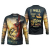 Maxcorners I Will Make You Fishers Of Men Shirt, Personalized Christian Fishing Long Sleeve, Matthew 4:19 Bass Fishing Shirt