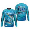 Maxcorners The Tuna Are Calling And I Must Go Fishing UPF Shirts, Fishing Gifts For Men, Tuna Fishing Shirts For Men