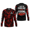 Maxcorners I Got 99 Problems Shirt, Personalized Fishing Shirt, Funny Fishing Shirts For Men, Father's Day Fishing Gift