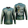 Maxcorners A Simple Man - Fishing Faith In Jesus Shirt, Fishing UPF Shirts, Funny Fishing Shirt