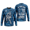 Maxcorners If You Can Read This You Need To Find Your Own Spot Fishing Shirt, Funny Bigfoot Fishing Shirt, Custom Fisherman Shirt