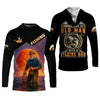 Maxcorners Never Underestimate An Old Man With A Fishing Rod Funny Fishing Shirt, SPF Shirt For Men, Gift For Fisherman